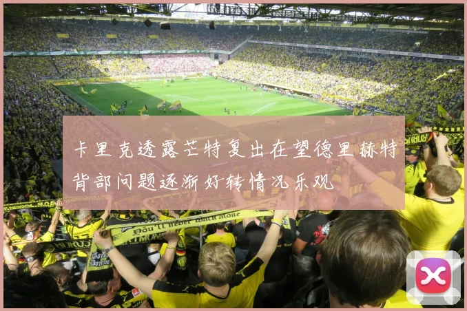 卡里克透露芒特复出在望德里赫特背部问题逐渐好转情况乐观